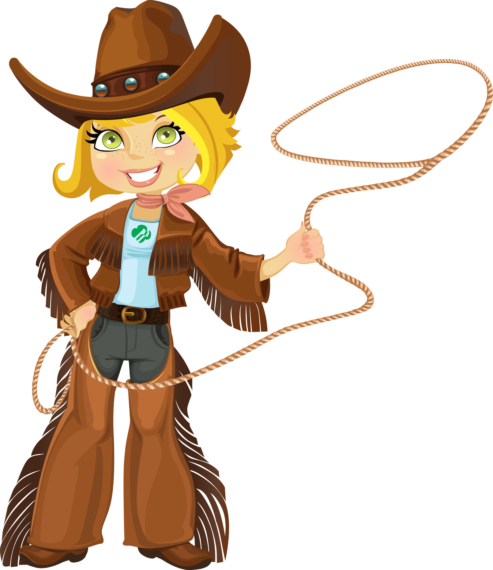 lasso clipart western day