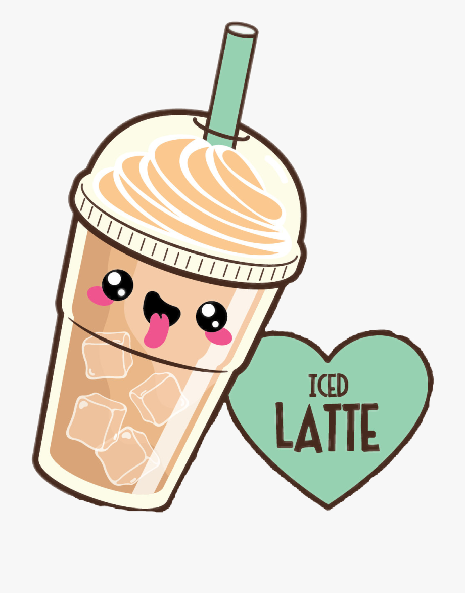 latte clipart cute