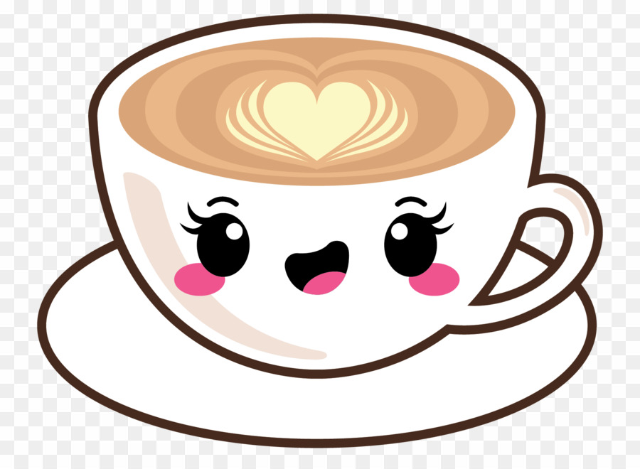 Latte clipart latte cup. Cute png coffee download