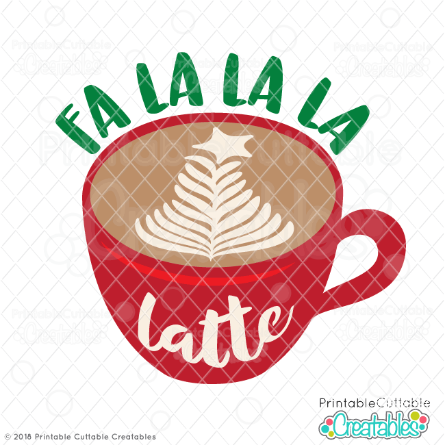 Fa la file cut. Latte clipart svg
