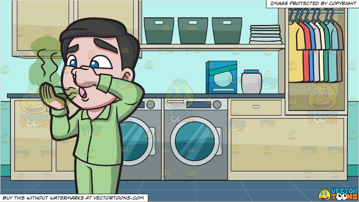 laundry clipart bad smell thing