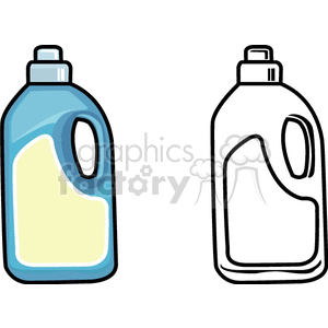 laundry clipart bottle