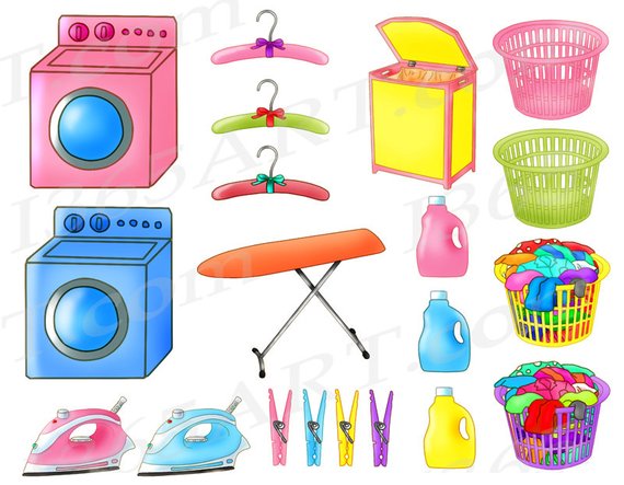 laundry clipart bunch