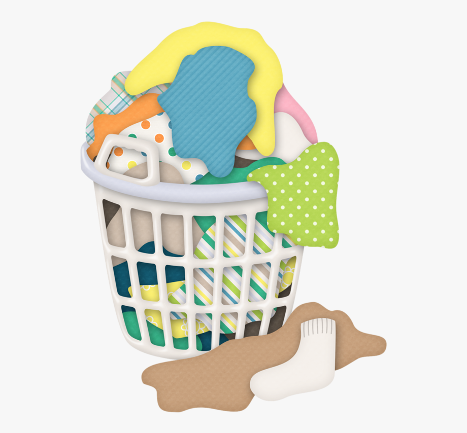 laundry clipart cloth basket