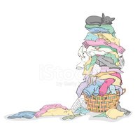 laundry clipart heap