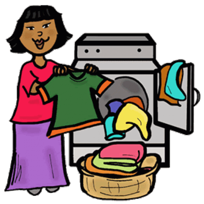 laundry clipart illustration