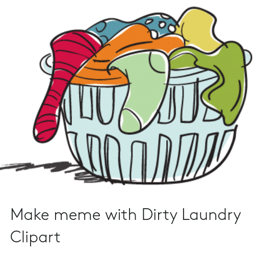 laundry clipart soiled clothes