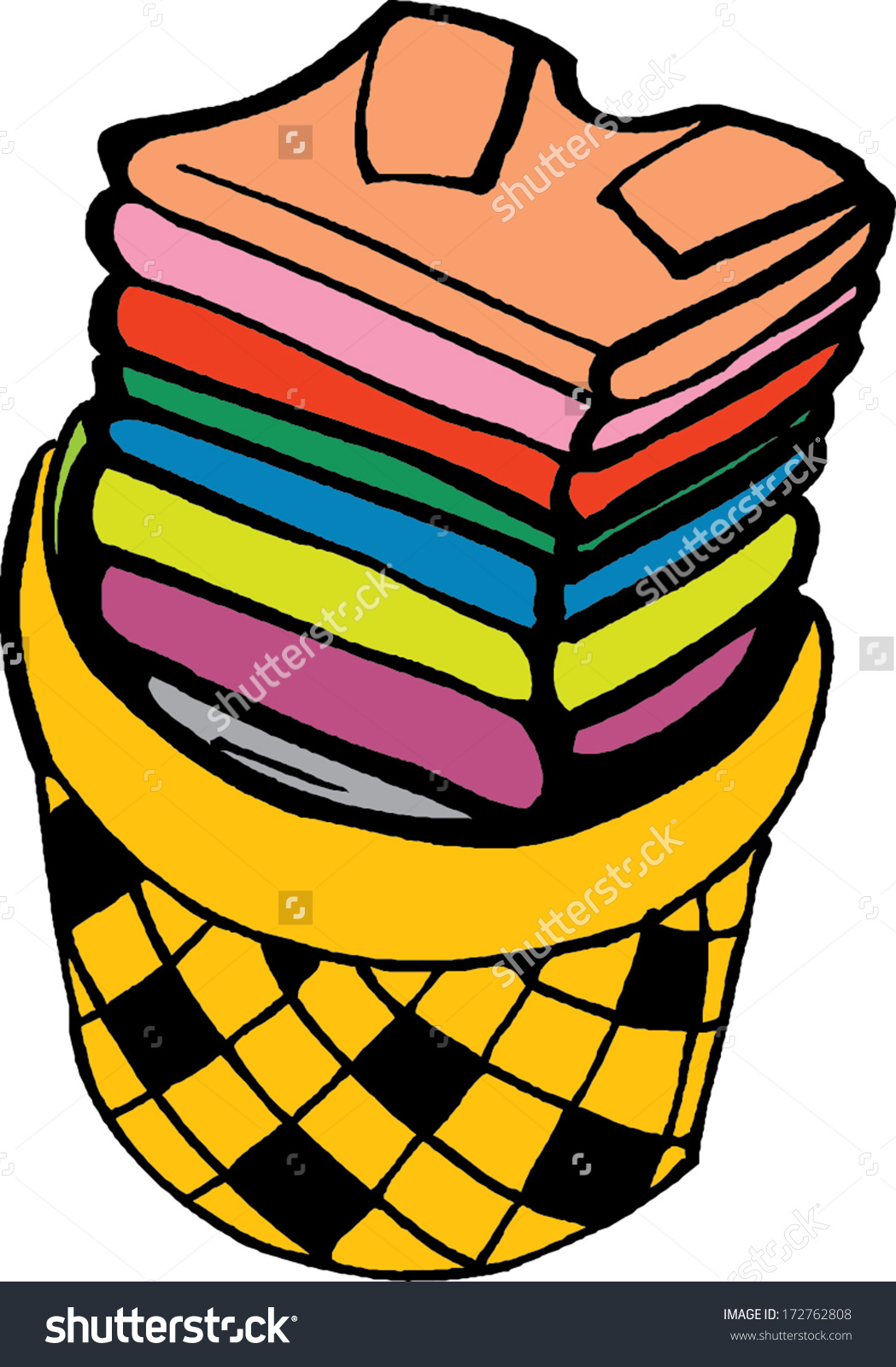 Laundry clipart tidy clothes. Basket clipground clean 