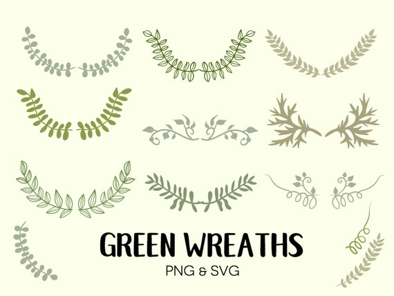 laurel clipart doodle