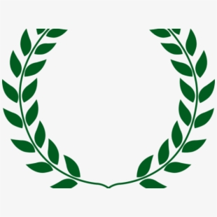 Laurel clipart leaf stem. Transparent wreath 