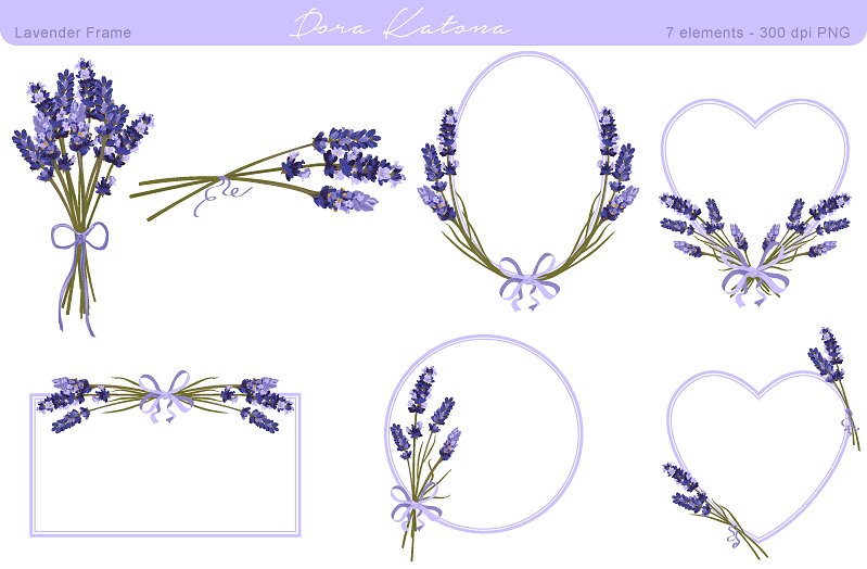 lavender clipart
