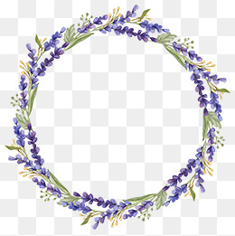 lavender clipart lavender wreath