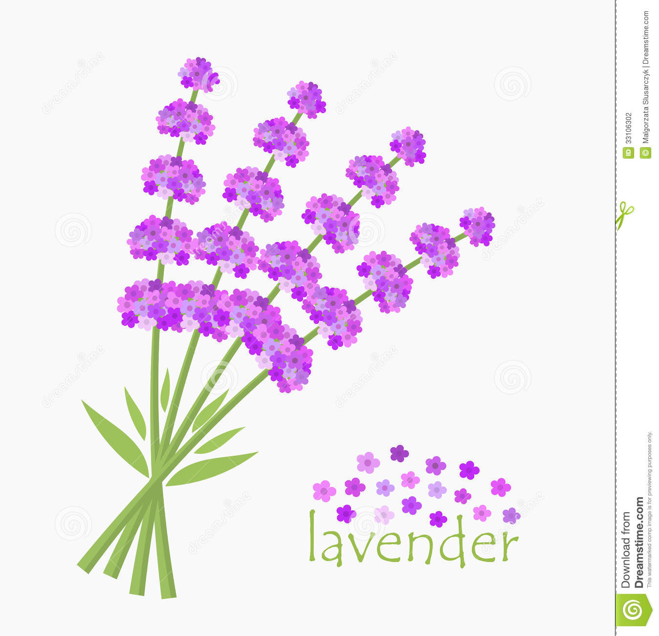  lavendar abstract vector. Lavender clipart simple