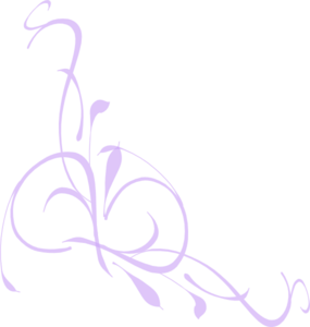 lavender clipart swirl