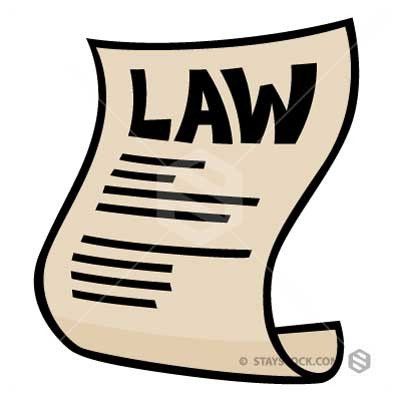 laws clipart official document