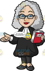 legal clipart barrister