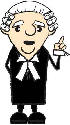 law clipart barrister
