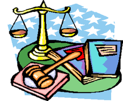 . Laws clipart judicial branch