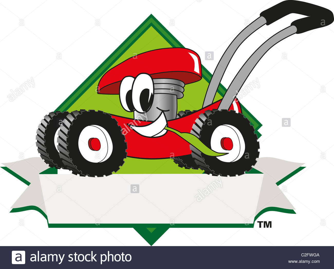 mowing clipart lawn service