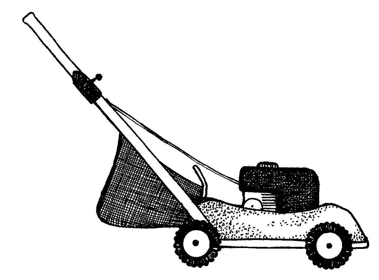lawnmower clipart lawn tool