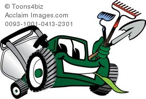 lawnmower clipart yardwork