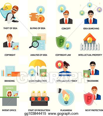 Vector art intellectual property. Laws clipart patent