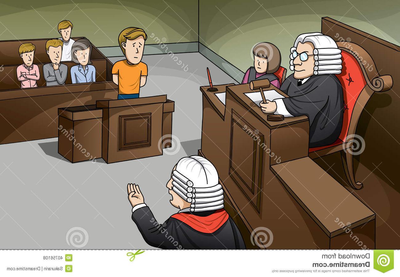 lawyer clipart court hearing