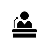 lawyer clipart court witness