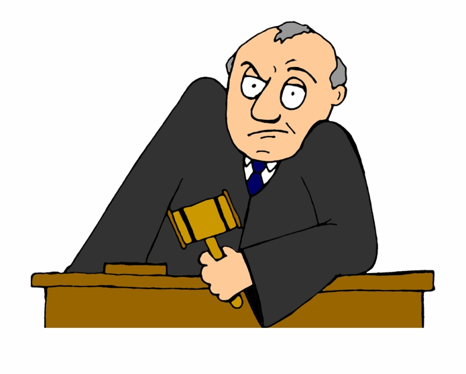 lawyer clipart judge