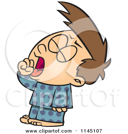 lazy clipart child tired
