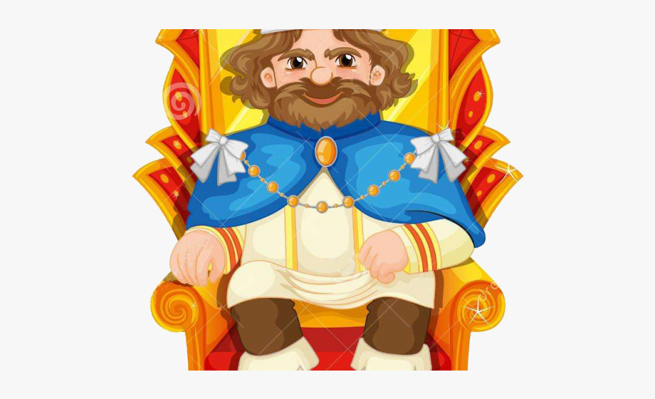 lazy clipart king