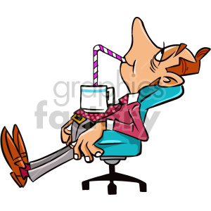 Royalty free images graphics. Lazy clipart office