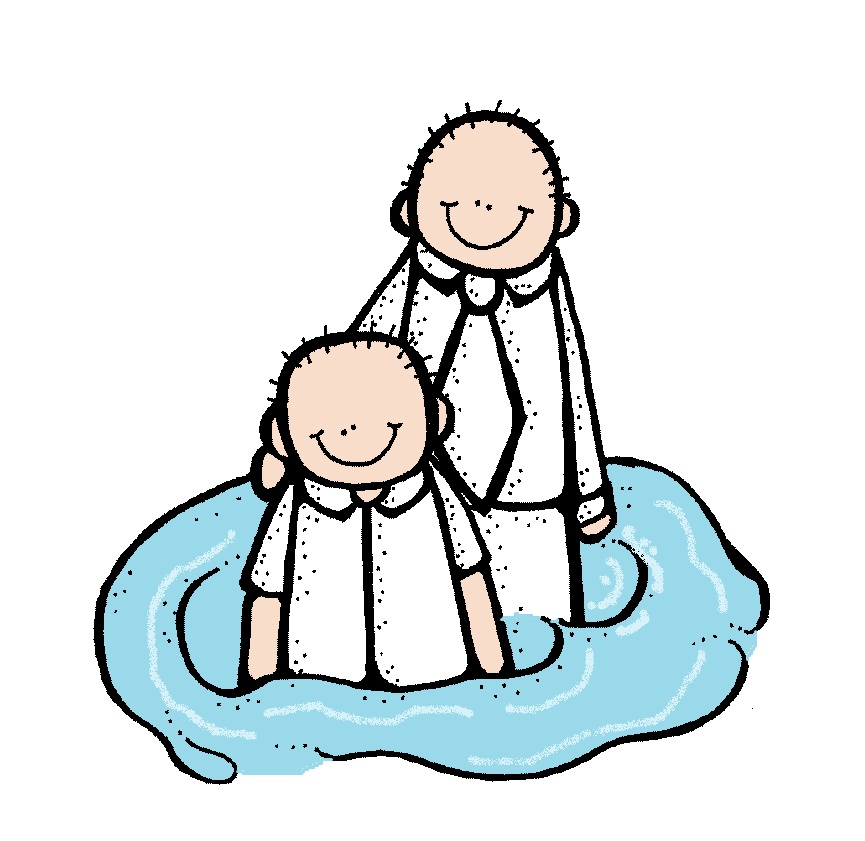baptism clipart cartoon