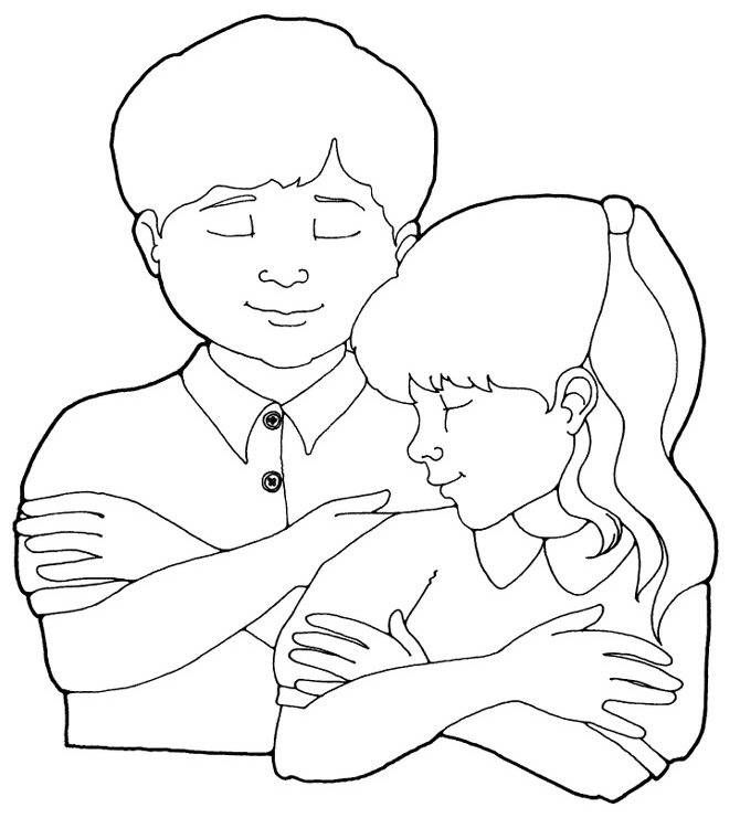 Lds clipart prayer. Boy praying coloring page