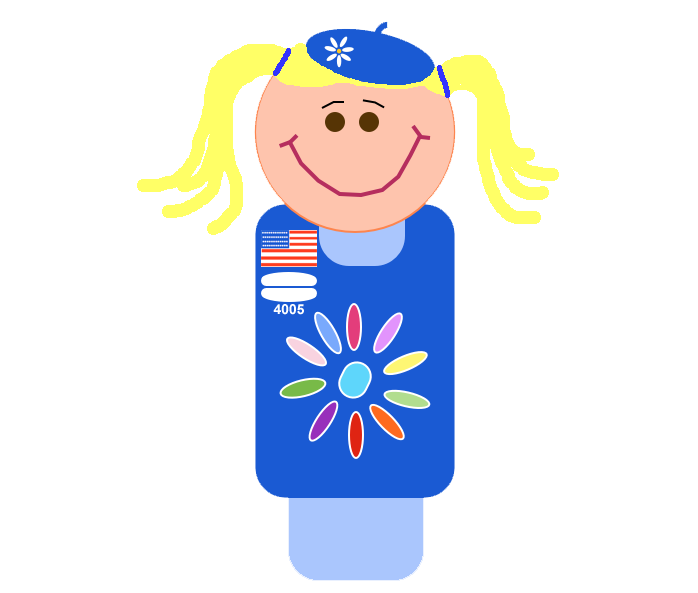 leader clipart troop