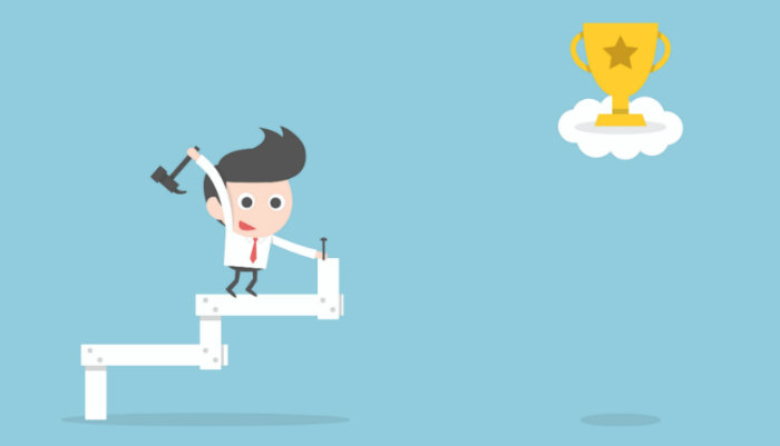 Vs performance based promotion. Leadership clipart seniority