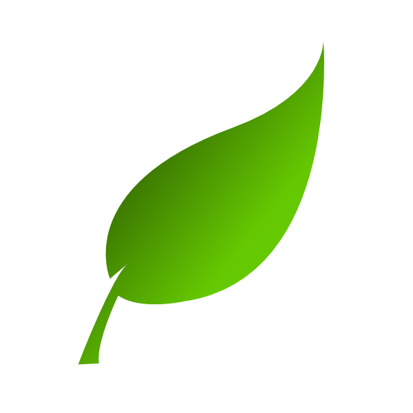 Logo clipart office. Green leaf clip art
