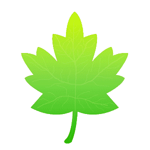 moving clipart leaf