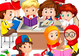 learning clipart 6 student