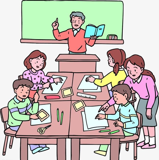 learning clipart classroom student