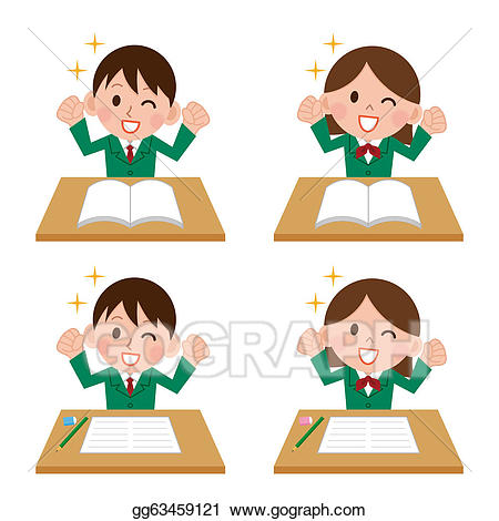 learning clipart motivated student