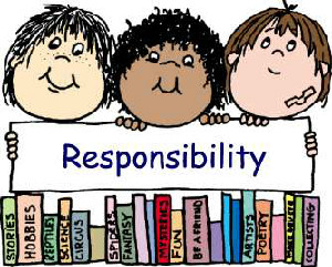 learning clipart responsible student