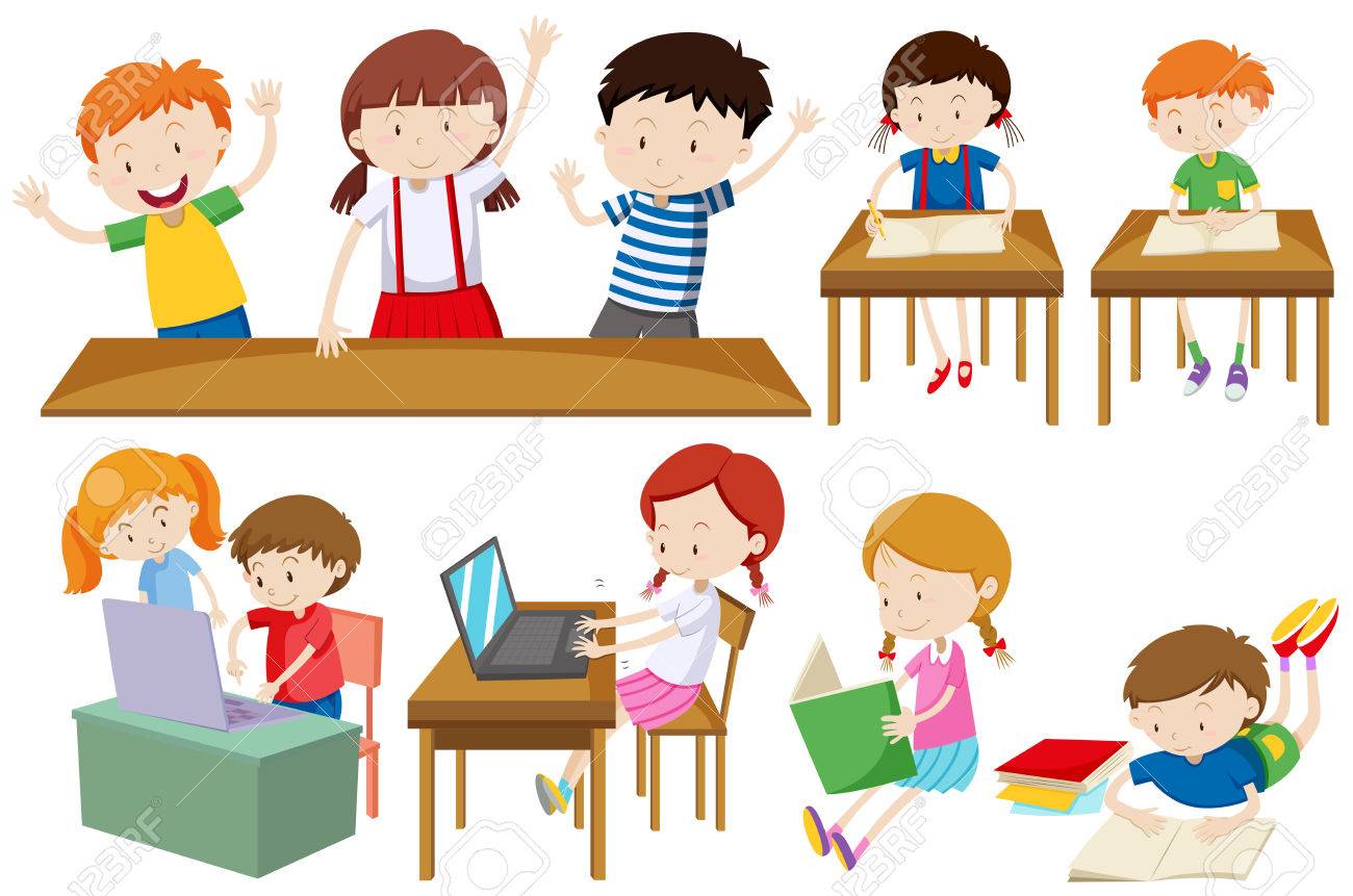 learning clipart strong student