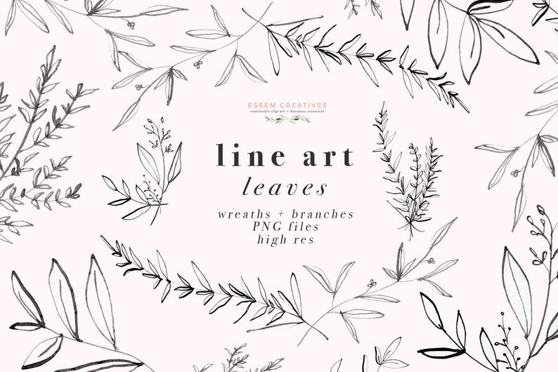 leaves clipart illustration