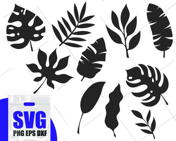 leaves clipart svg