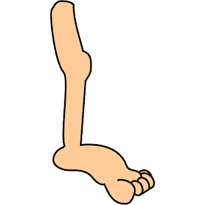 leg clipart animated