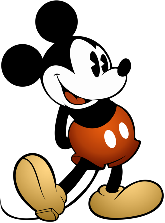 mickey clipart old fashioned