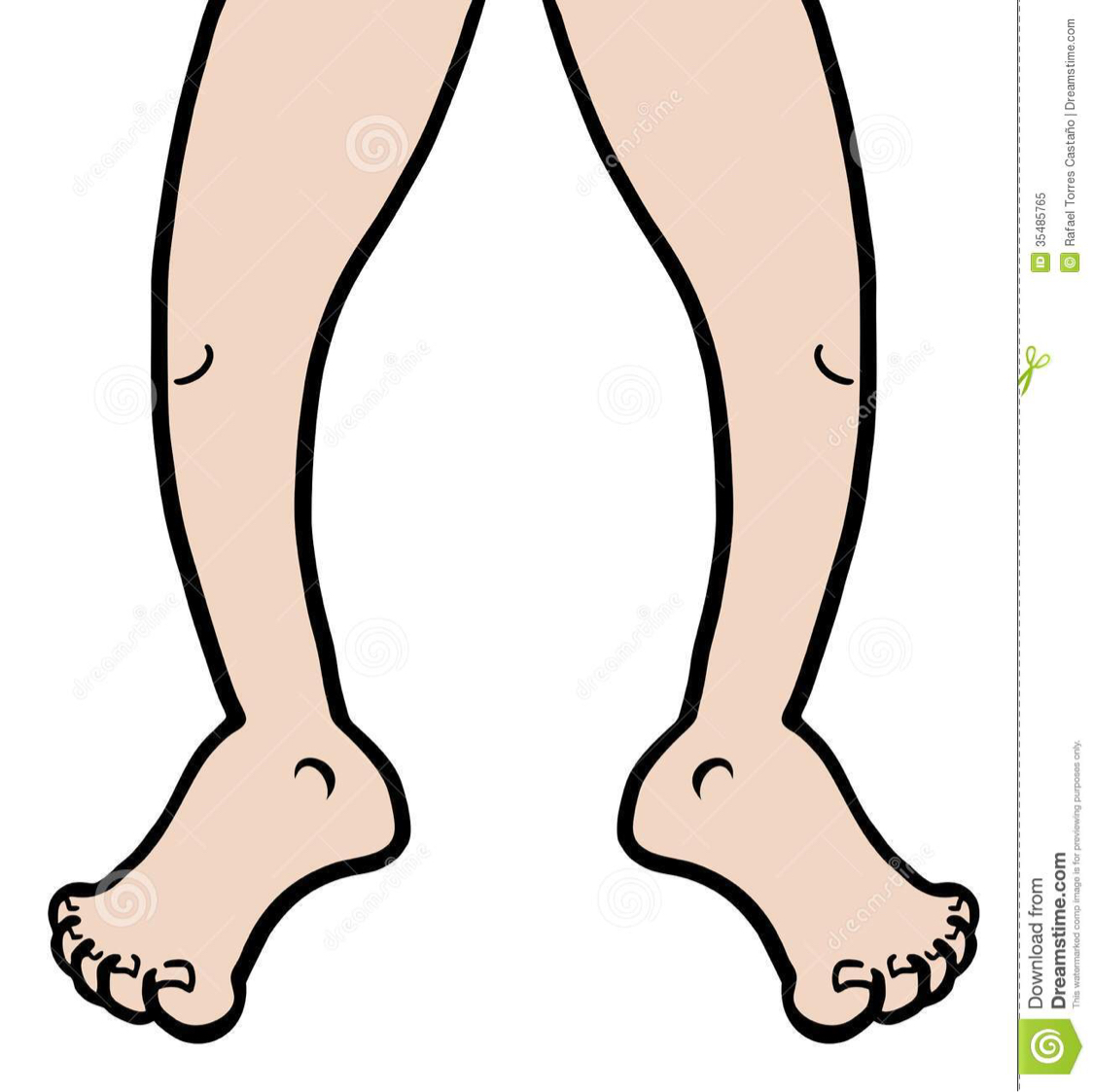 legs clipart two