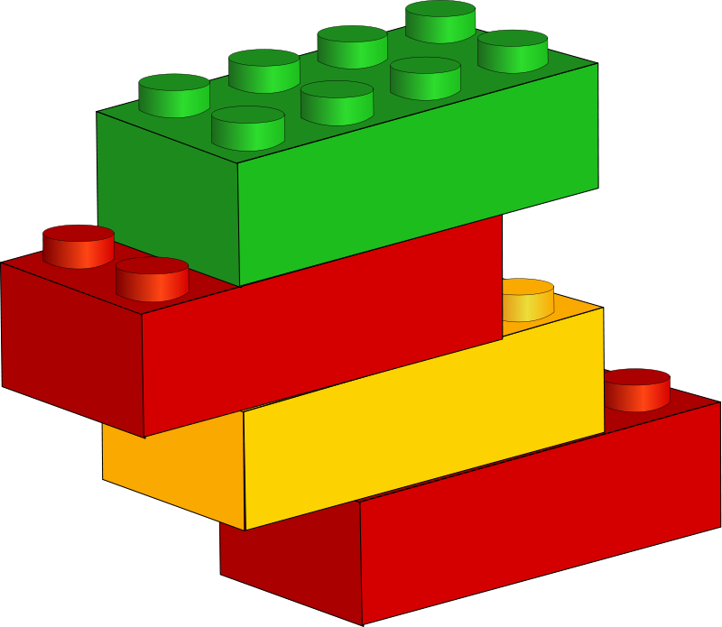 Lego clip art free. Brick clipart stacked