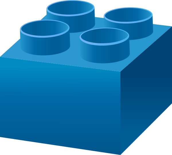Lego blue free collection. Legos clipart plastic block